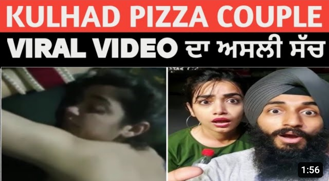 kulhad pizza couple sehaj arora gurpeet kaur viral video